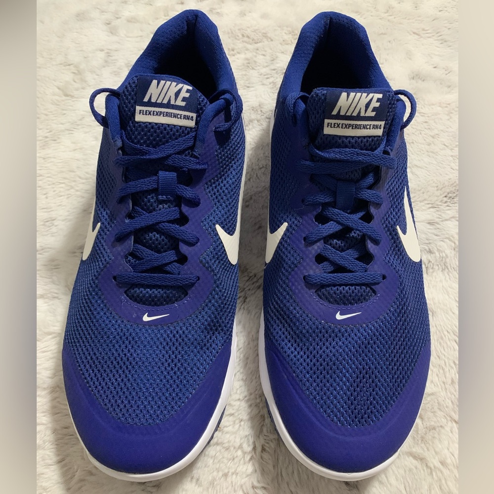 New Nike Blue Flex Experience RN 4 Sneakers